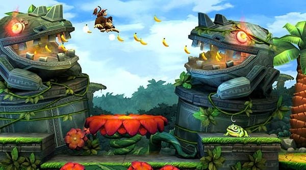 Donkey Kong Country Returns HD cho Nintendo Switch thể loại đi cảnh lôi cuốn game chính hãng tại nShop