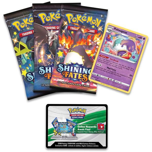 cửa hàng bán Pokemon TCG Shining Fates Mad Party Pin Collection Polteageist