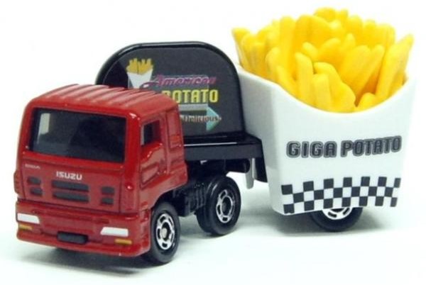 Shop Mô hình đồ chơi Nhật Bản Tomica No. 55 Isuzu Giga Fried Potato Car