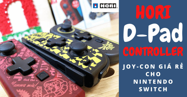 HORI D-Pad Controller - Joycon giá rẻ cho Nintendo Switch