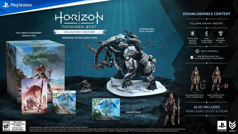 Horizon Forbidden West Collector’s Edition