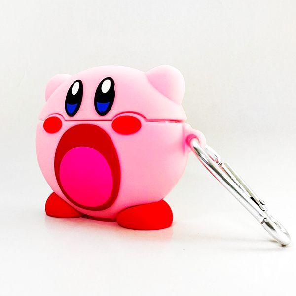 Cửa hàng phụ kiện iPhone bán Bao silicon chống sốc cho AirPods hình Kirby giá rẻ
