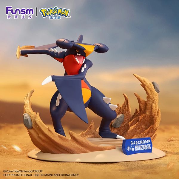 Tái hiện Garchomp chân thực và sống động với mô hình Funism Pokemon Prime Figure Mini Garchomp
