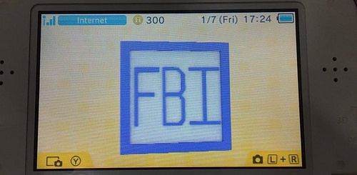 Instructions for installing 3DS games by FBI