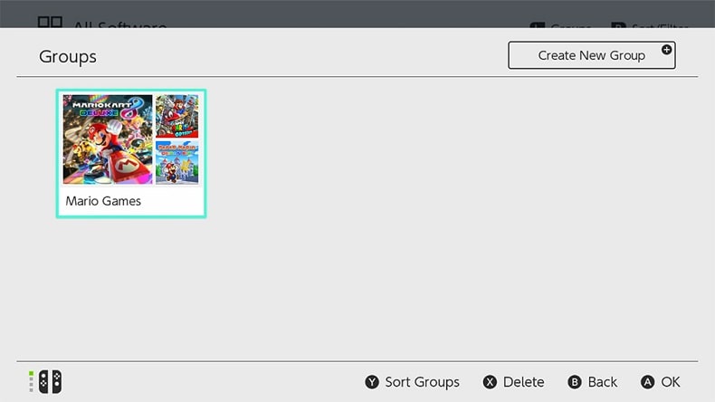 Hướng dẫn chi tiết tạo folder chứa game trên Nintendo Switch