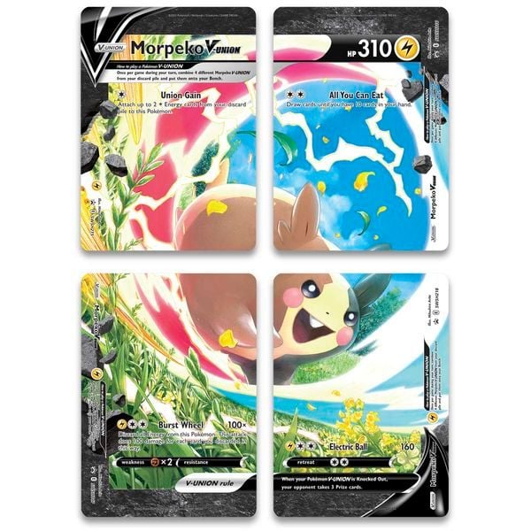 hướng dẫn chơi thẻ bài Pokemon TCG Morpeko V-UNION Special Collection