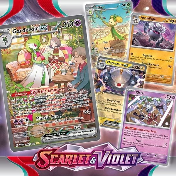 hướng dẫn chơi bài Pokemon TCG Scarlet & Violet Booster Pack thật