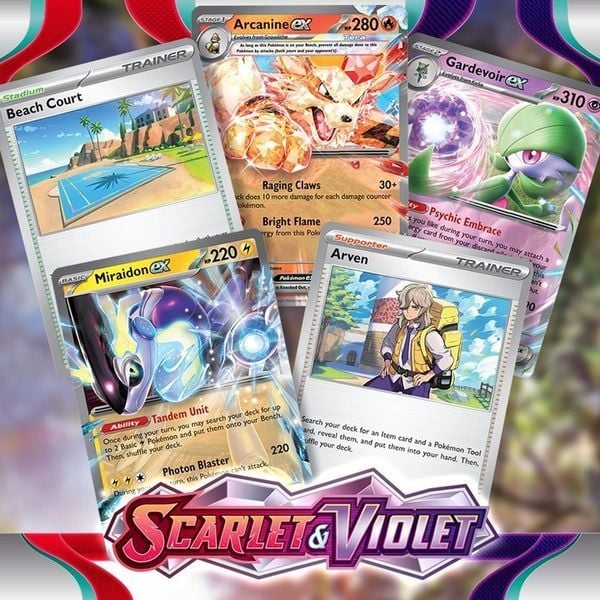 hướng dẫn chơi bài Pokemon TCG Scarlet & Violet Elite Trainer Box