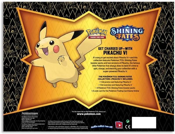 hướng dẫn chơi bài Pokemon TCG Shining Fates Collection Pikachu V
