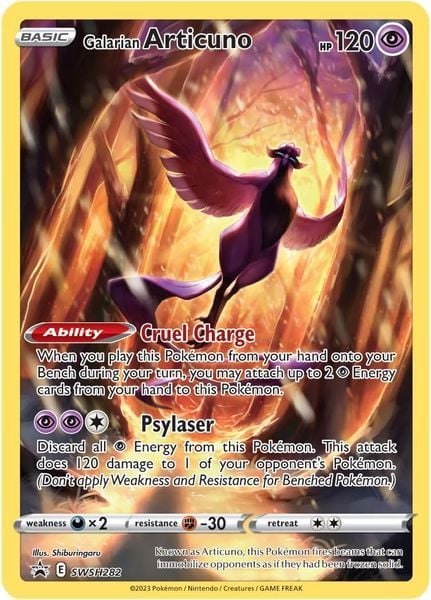 hướng dẫn chơi bài Pokemon TCG Zenith Tin Galarian Articuno