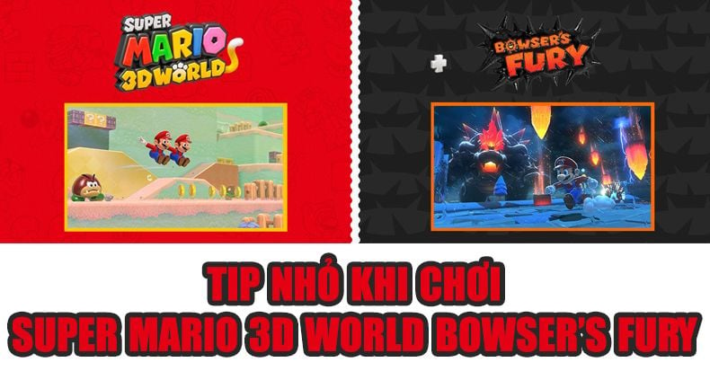 hướng dẫn chơi Super Mario 3D World Bowsers Fury switch