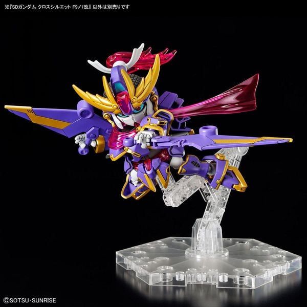 hướng dẫn ráp mô hình F-Kunoichi Kai SD Gundam Cross Silhouette