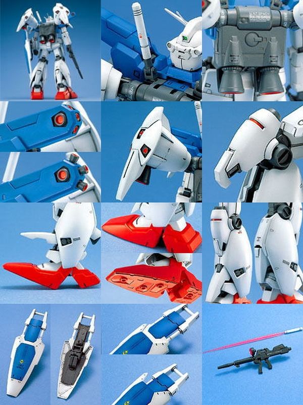 hướng dẫn ráp Gundam GP01Fb Full Burnern - MG - 1/100