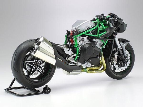 hướng dẫn ráp mô hình Kawasaki Ninja H2 Carbon 1-12 Tamiya 14136