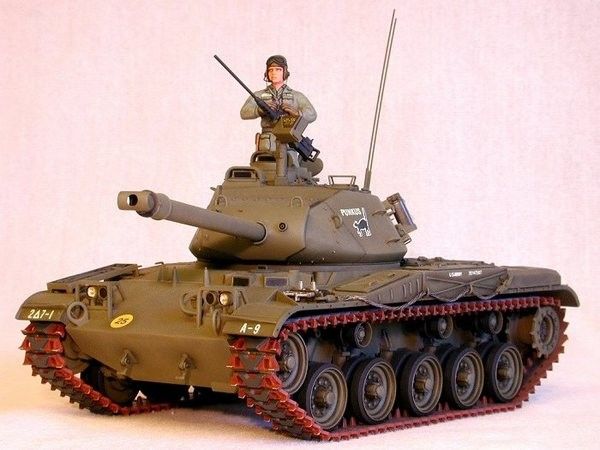 hướng dẫn ráp mô hình xe tăng US M41 Walker Bulldog 1/35 Tamiya 35055
