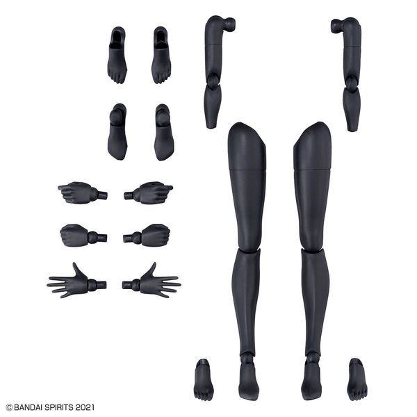 hướng dẫn ráp Option Body Parts Arm Parts & Leg Parts White Black 30MS