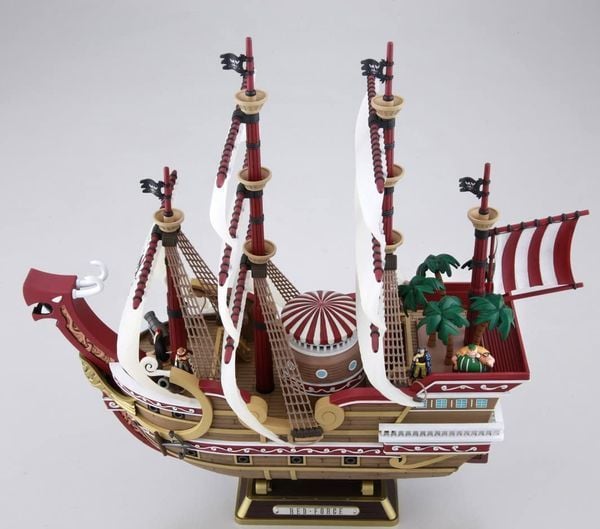 hướng dẫn ráp Red Force One Piece Ship Model Kit