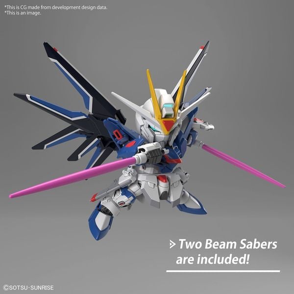 hướng dẫn ráp mô hình Rising Freedom Gundam SD Gundam Ex-Standard
