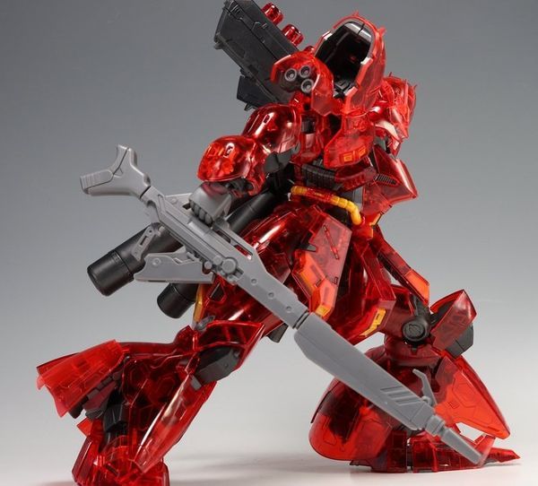 hướng dẫn ráp Sazabi Clear Color RG gundam