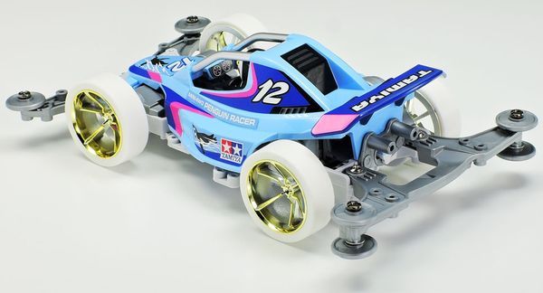 hướng dẫn ráp Xe đua Tamiya Mini 4WD Penguin Racer 95570