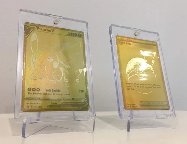 hướng dẫn sử dụng đế dựng trưng bày thẻ bài Pokemon TCG dạng đơn giản