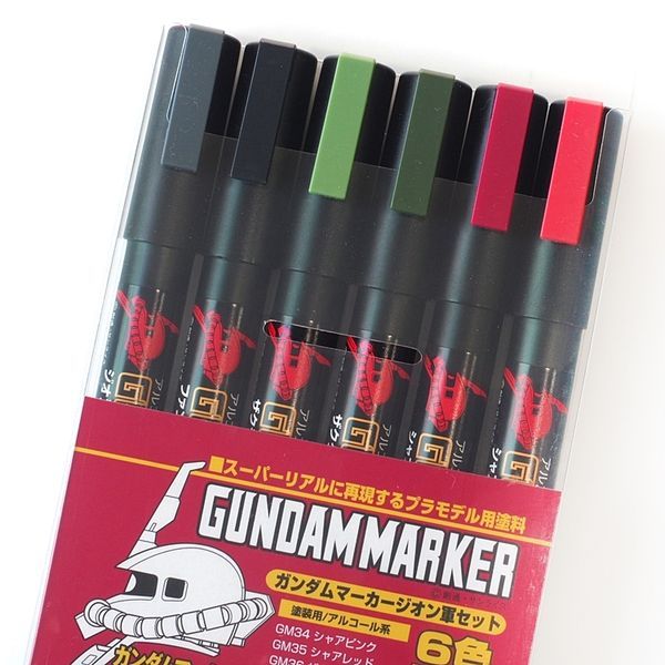 hướng dẫn sử dụng Gundam Marker Zeon Set GMS108