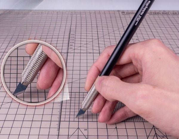 Hướng dẫn sử dụngDao gọt mô hình kèm 30 lưỡi 6mm Hobby Mio HMK-03