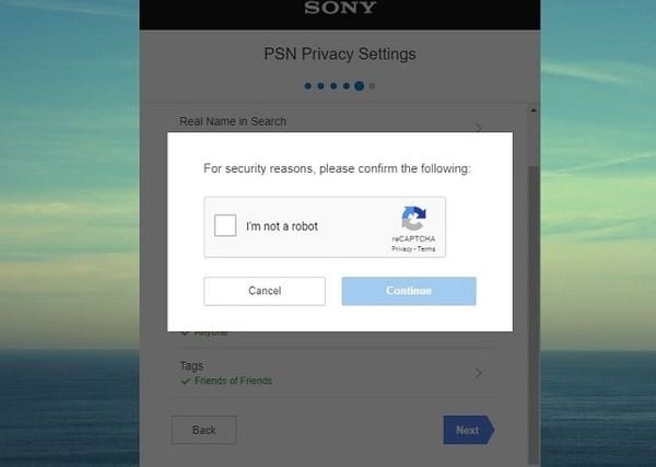 Hướng dẫn tạo tài khoản PSN bước 8