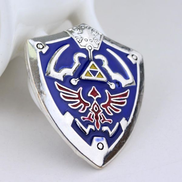 Huy hiệu logo cài áo Hyrule Shield Zelda