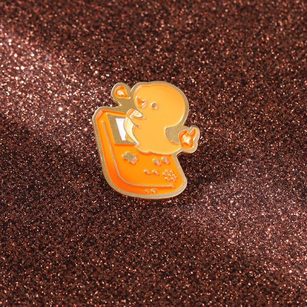 Huy hiệu pin cài áo Pokemon Starter Gameboy Chibi - Charmander