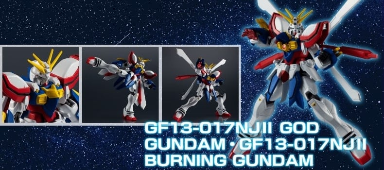 GF13-017NJ II GOD GUNDAM Burning Gundam - GUNDAM UNIVERSE - MÔ HÌNH GUNDAM RÁP SẴN