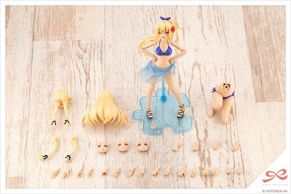 Mô hình lắp ráp Sousai Shojo Teien Ritsuka Saeki Swim Style JK021 nữ sinh dễ thương  độc đáo chi tiết tạo dáng thú vị