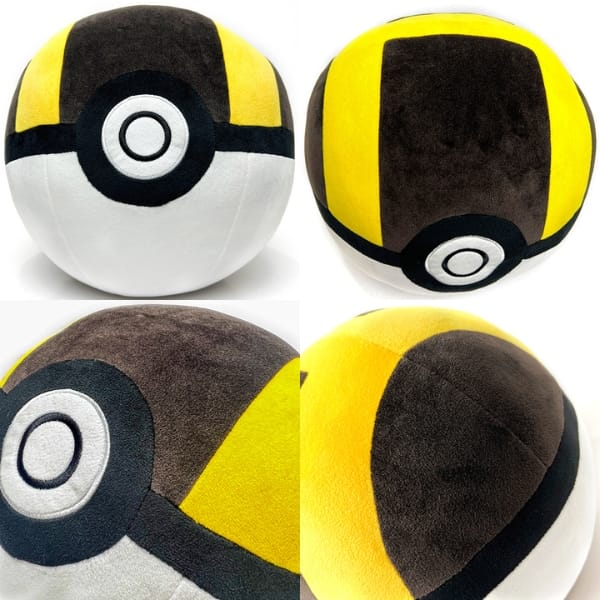 Đồ chơi Ultra Ball Pokeball nhồi bông cho trẻ em chính hãng Bandai Banpresto