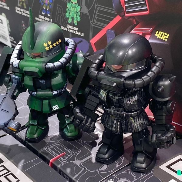 QMSV Mini Zaku II Variation 2 Blind Box mô hình tĩnh robot chibi đáng yêu có tại nShop
