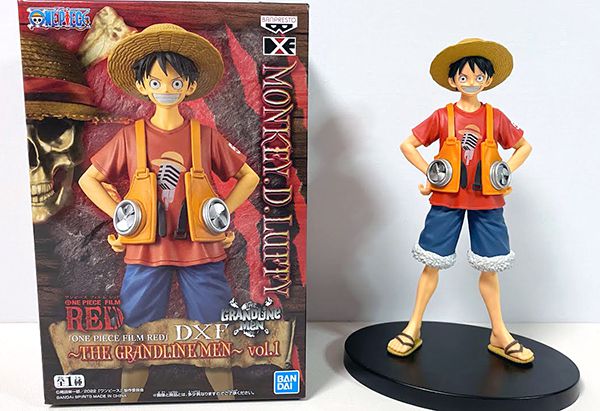 Mua figure Mô hình One Piece Film RED DXF The Grandline Men Vol 1 - Monkey D. Luffy chính hãng