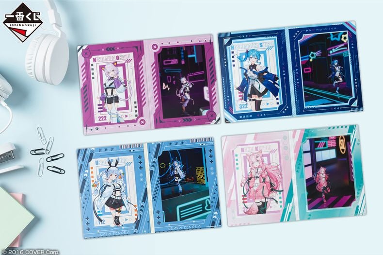 Mô hình Ichiban Kuji Hololive Cyberpunk Style trò chơi may mắn ngẫu nhiên nhiều phần thưởng hấp dẫn đẹp mắt