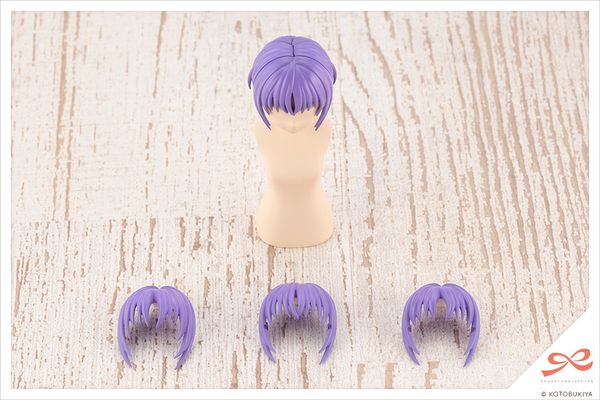 Phụ kiện bộ tóc giả After School Short Wig Type A Orange & Purple JK013 chính hãng Kotobukiya chi tiết đẹp mắt