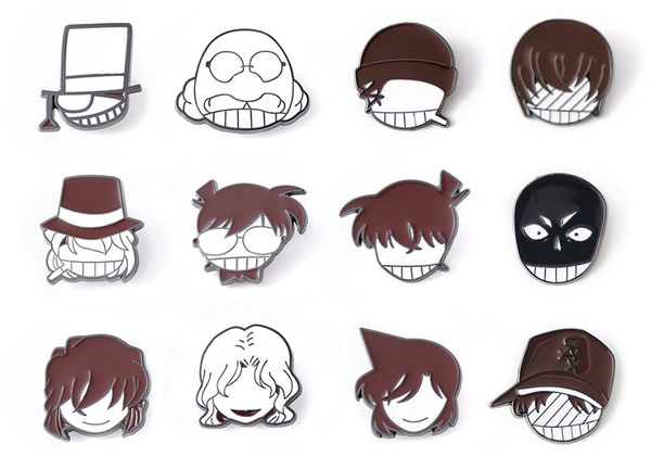 Huy hiệu kim loại Conan Chữ Ký cực chất dành cho fan anime đang có sẵn tại nShop