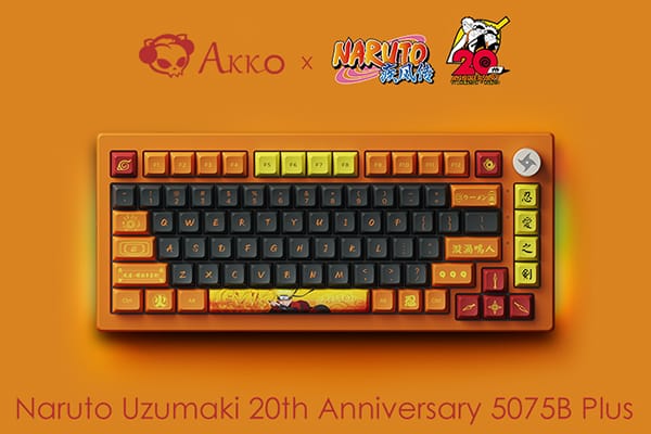 Phím cơ hình anime Akko 5075B Plus Naruto cực xịn hỗ trợ mod custom giá rẻ nhất