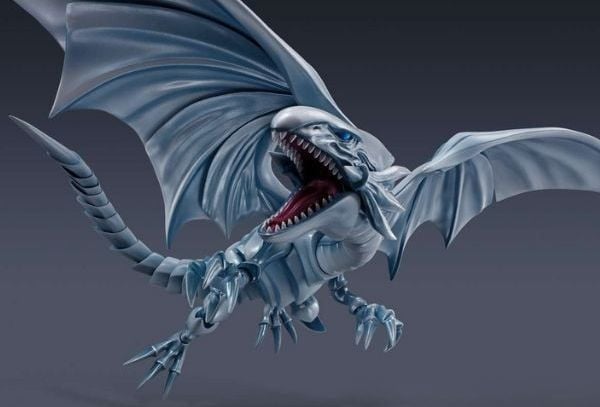 Mô hình S.H.MonsterArts Blue-Eyes White Dragon - Yugioh có màu sắc sắc nét