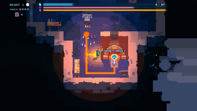 Into the Restless Ruins được thiết kế với lối chơi roguelike