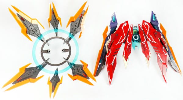 Mô hình giống Gundam Super Nova có cánh Wing SNAA SP Nova YR-03 Martial Emperor