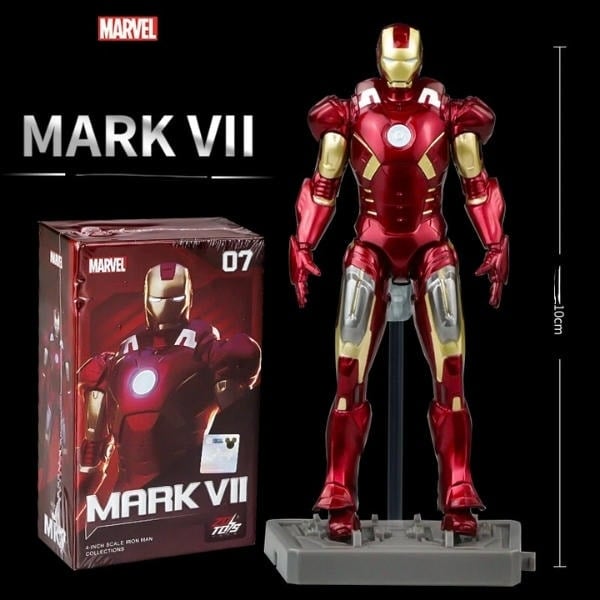 Cửa hàng chuyên Mô hình Marvel - Iron Man Mark VII MK7 - 4 Inch - ZD Toys - ZM24 chính hãng giá rẻ nhất