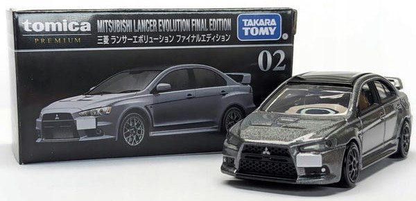 Car Toy in Ho Chi Minh Hanoi Saigon Tomica Premium 02 Mitsubishi Lancer Evolution Final Edition giá rẻ chất lượng cao