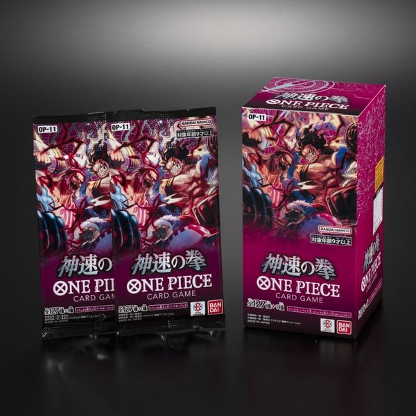 One Piece Card Game Booster Pack OP-11 A Fist of Divine Speed với thẻ bài độc đáo, nâng cao trải nghiệm chơi đấu bài TCG
