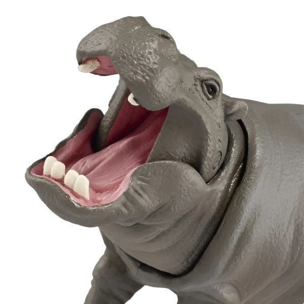 Ania AS-06 Hippopotamus Floating - Mô Hình Hà Mã Chân Thực, Chi Tiết