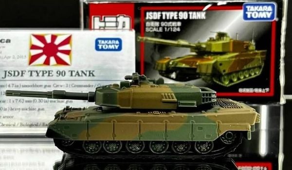 Tomica Premium 03 JSDF Type 90 Tank Mô hình xe đồ chơi không thể thiếu trong bộ sưu tập của người yêu xe