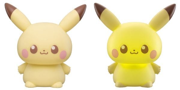 Pokemon Pokepeace Puni Kyun Light Pikachu đồ chơi mô hình dễ thương thú vị mua sưu tầm trưng bày trang trí