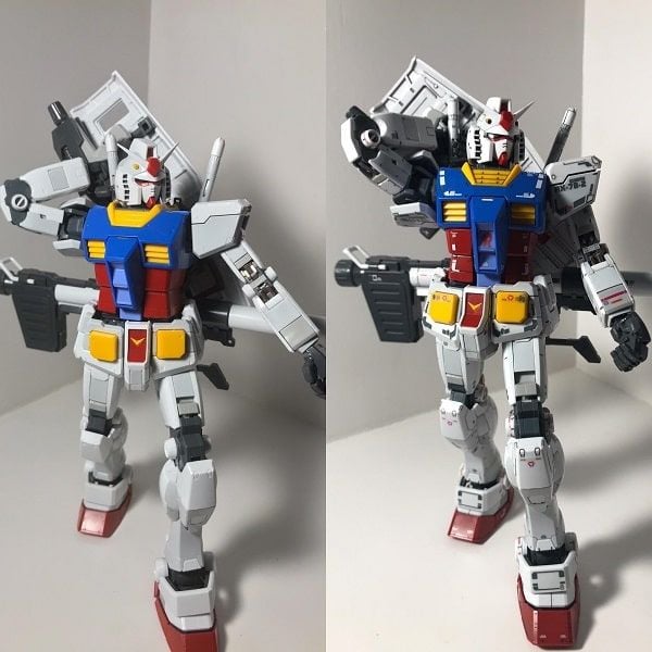 Kẻ lằn chìm Gundam bằng Gundam Marker