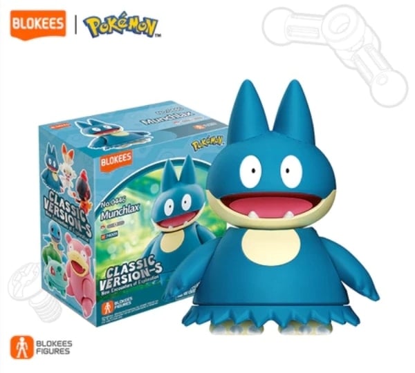 Mua Mô Hình Blokees Pokemon Classic Ver S Munchlax 74009 chính hãng giá tốt tại nShop
